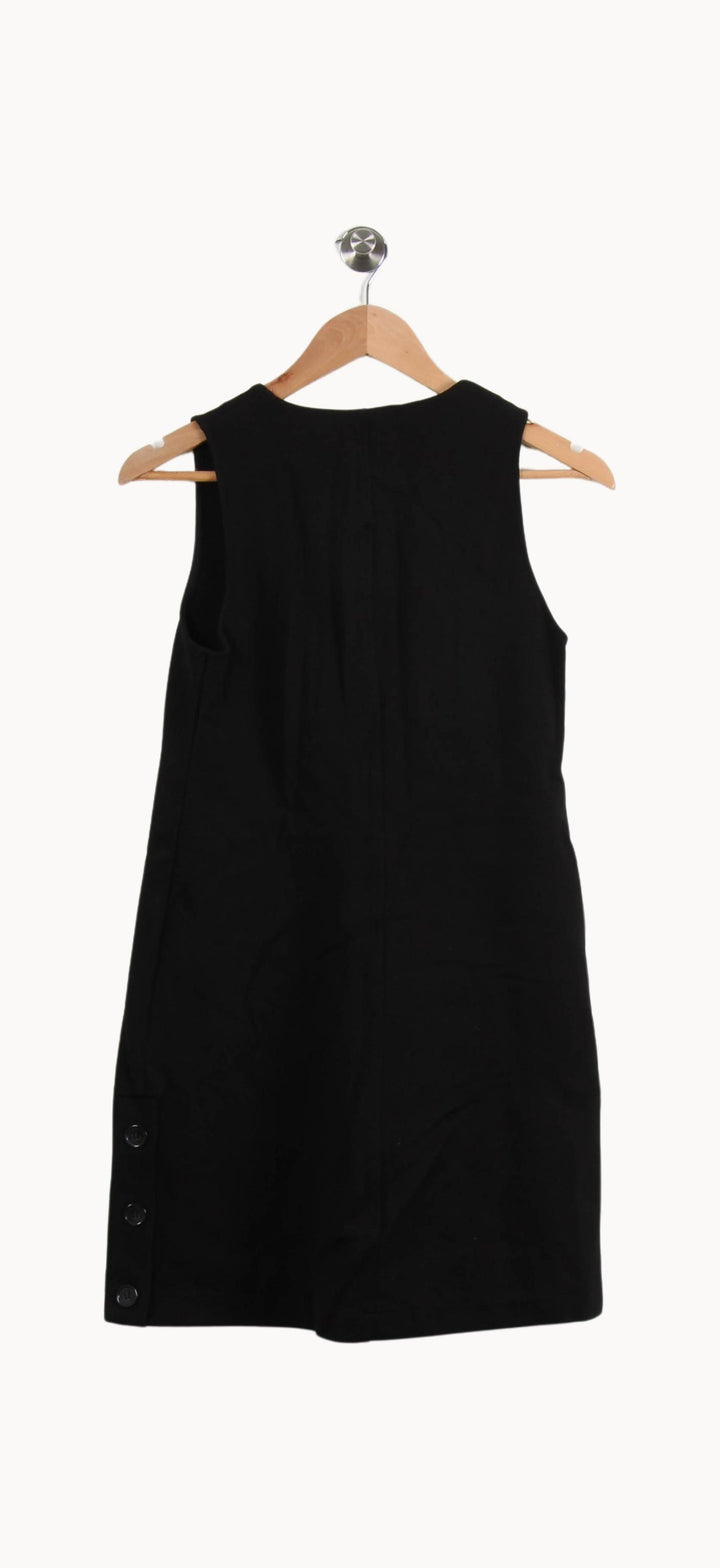 Robe Trapèze Noire - Taille XS/34 de la marque Claudie Pierlot | RVLI1286 - Vendu par Paradigme - Image 4