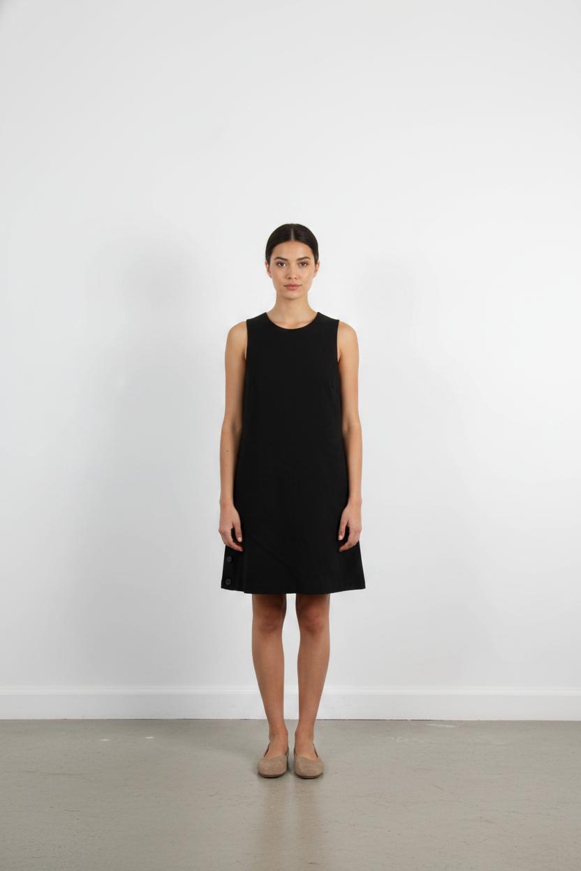 Robe Trapèze Noire - Taille XS/34