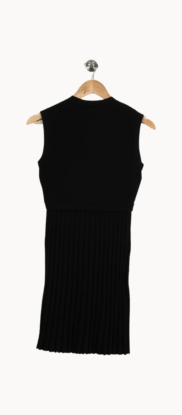 Robe Sans Manches Noire - Taille S/36 de la marque Sandro | RVLI1287 - Vendu par Paradigme - Image 4