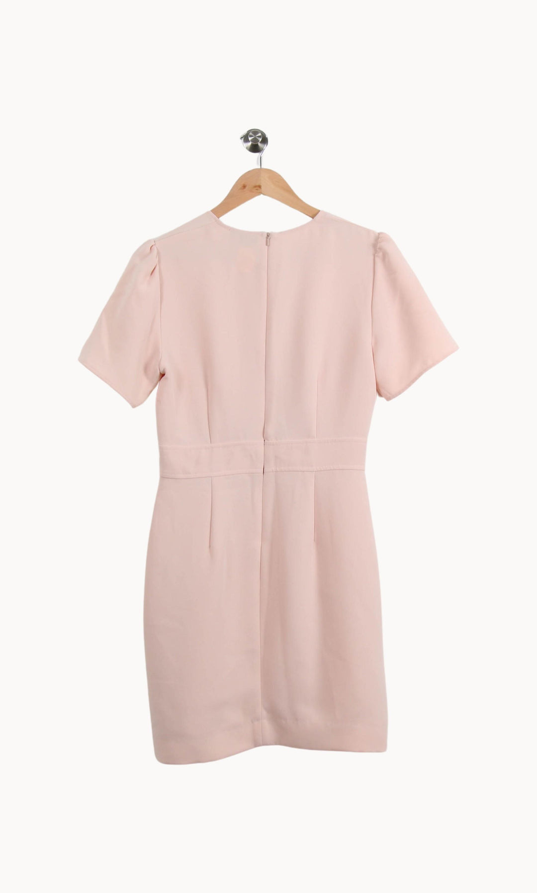 Robe Droite Rose - Taille M/38 de la marque Caroll | RVLI1288 - Vendu par Paradigme - Image 4