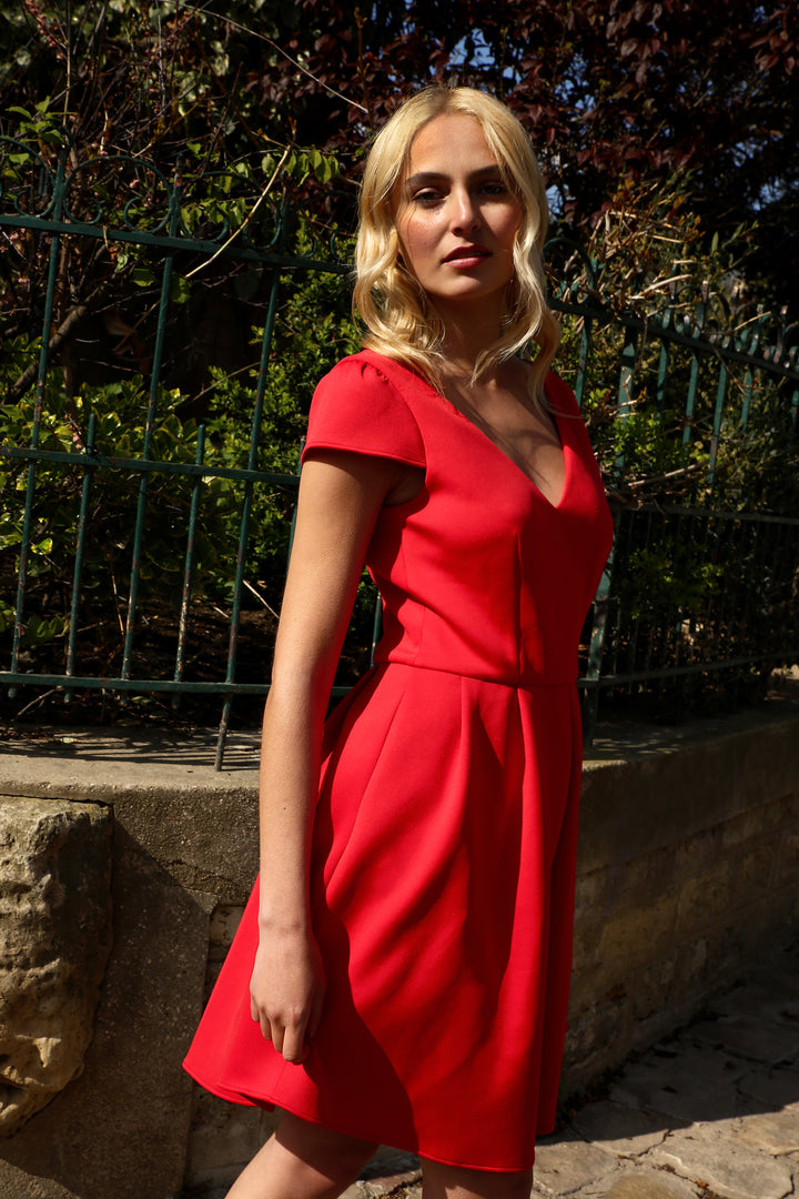 Robe Alana rouge - 44