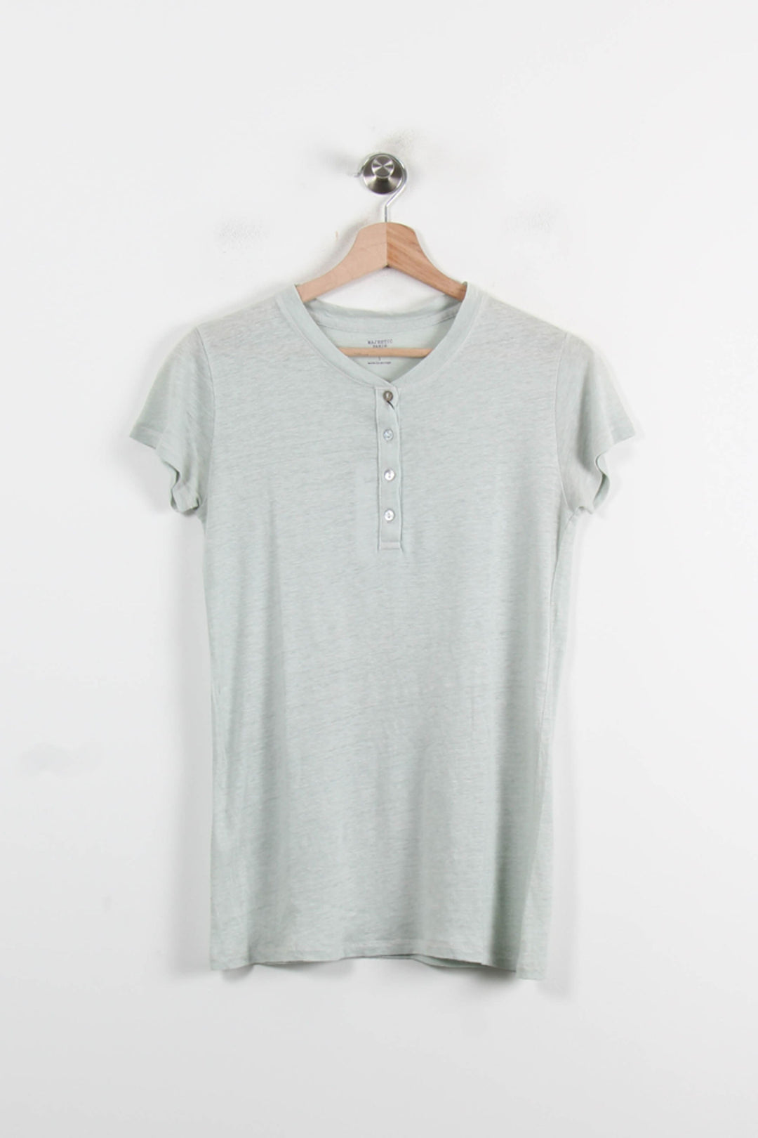 Tee-shirt Gris - Taille S/36 de la marque Majestic Filatures | SOIB0006 - Vendu par Paradigme - Image 2