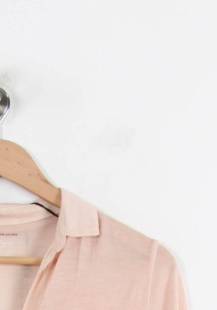 Chemise Rose - Taille S/36 de la marque Majestic Filatures | SOIB0007 - Vendu par Paradigme - Image 3