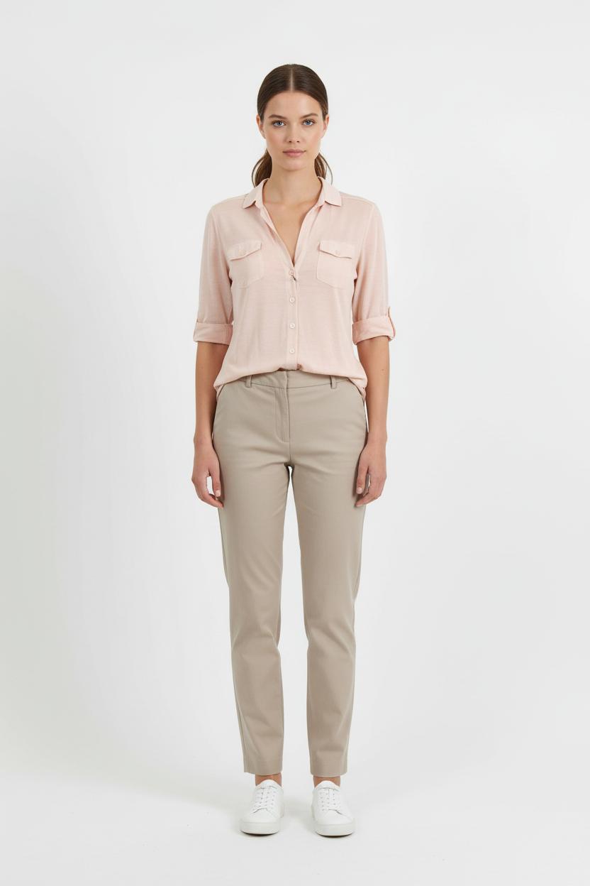 Chemise Rose - Taille S/36 de la marque Majestic Filatures | SOIB0007 - Vendu par Paradigme - Image 1