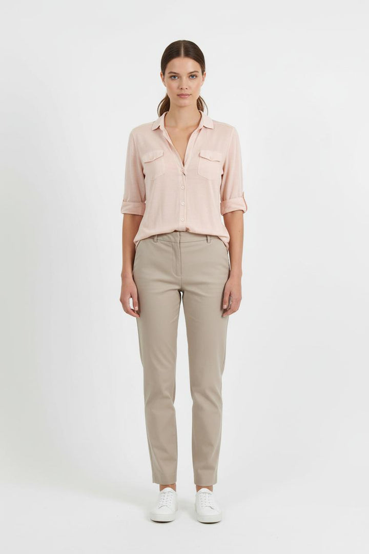 Chemise Rose - Taille S/36 de la marque Majestic Filatures | SOIB0007 - Vendu par Paradigme - Image 1