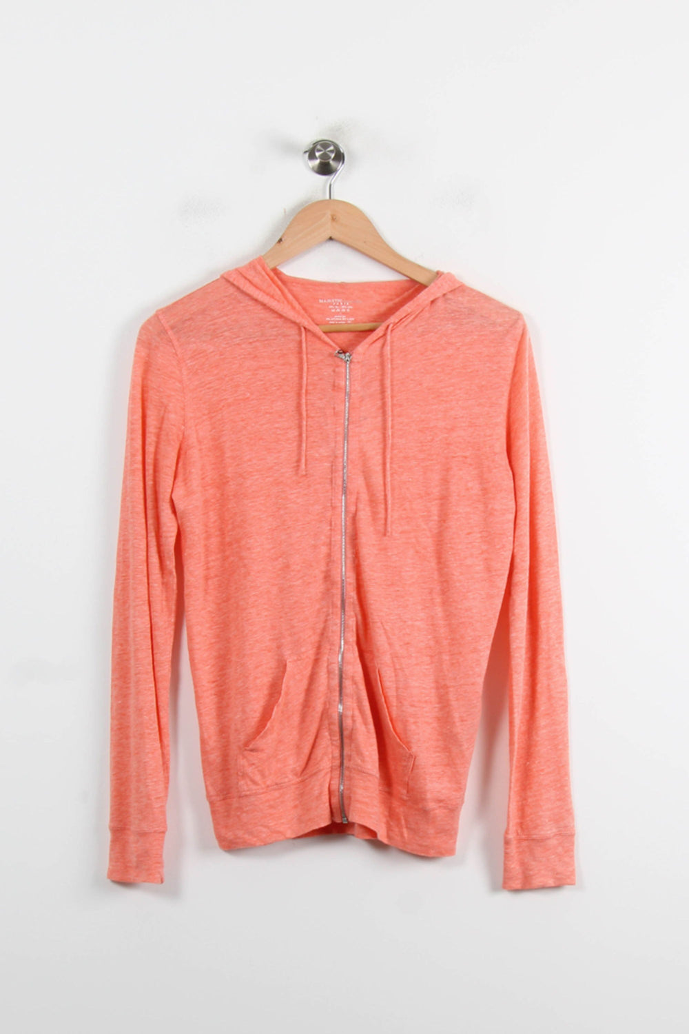 Sweat à Capuche Orange - Taille S/36 de la marque Majestic Filatures | SOIB0009 - Vendu par Paradigme - Image 2