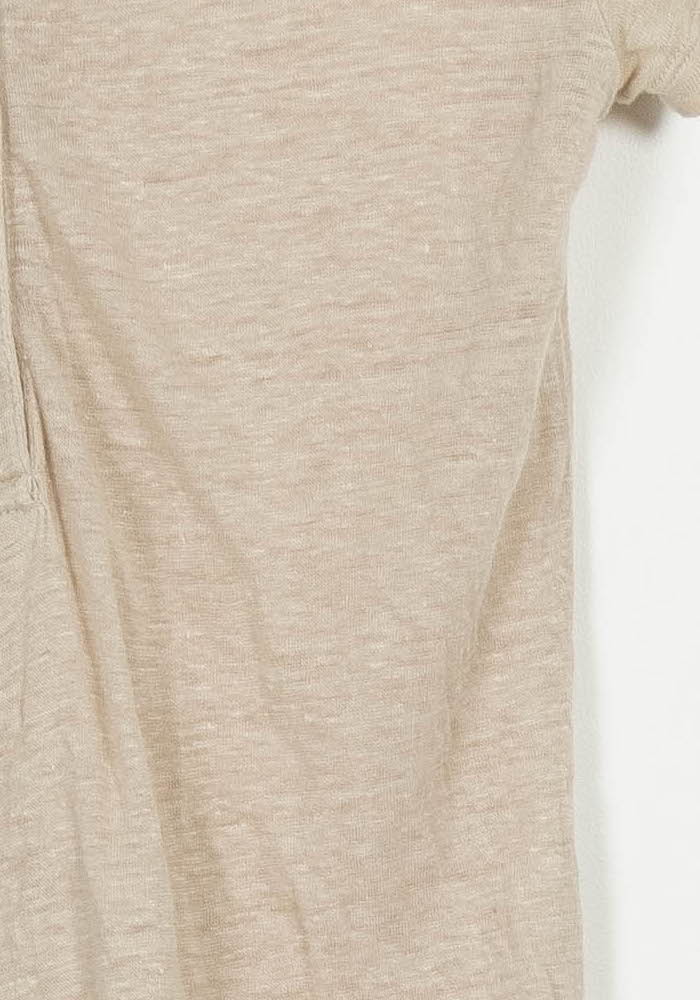 Polo Beige - Taille S/36 de la marque Majestic Filatures | SOIB0013 - Vendu par Paradigme - Image 3