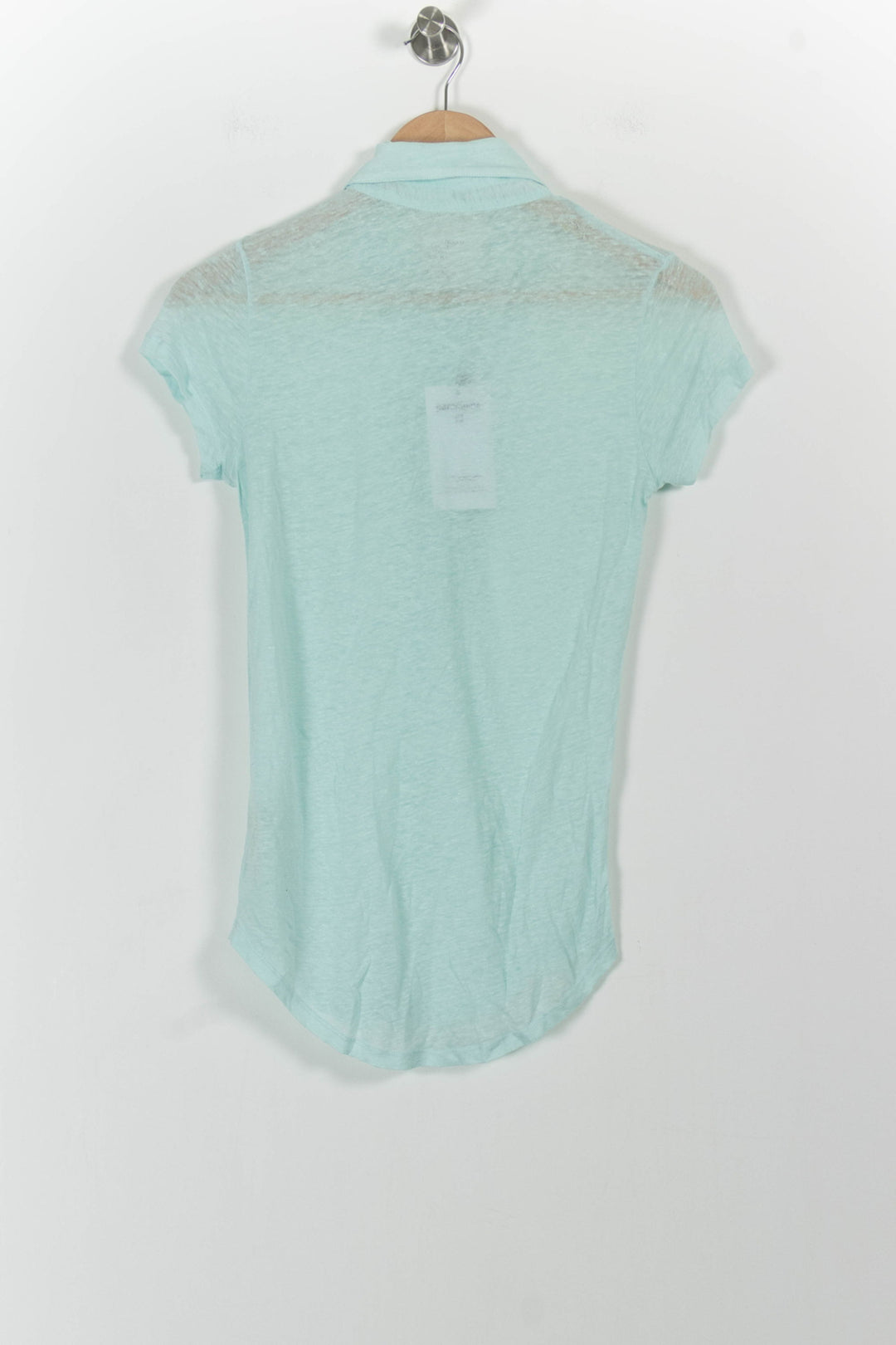 Polo Vert - Taille XS/34 de la marque Majestic Filatures | SOIB0014 - Vendu par Paradigme - Image 4