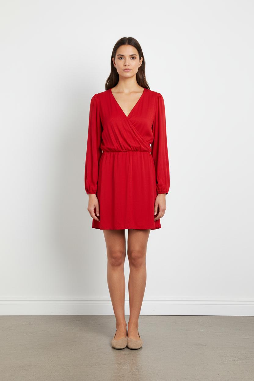 Robe Portefeuille Rouge - Taille M/38