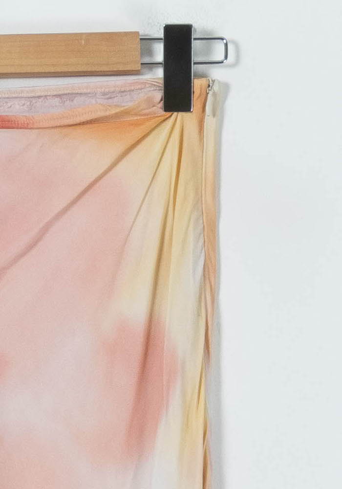 Jupe Midi Rose et Orange - Taille XL/42 de la marque Galeries Lafayette | SOIB0021 - Vendu par Paradigme - Image 3