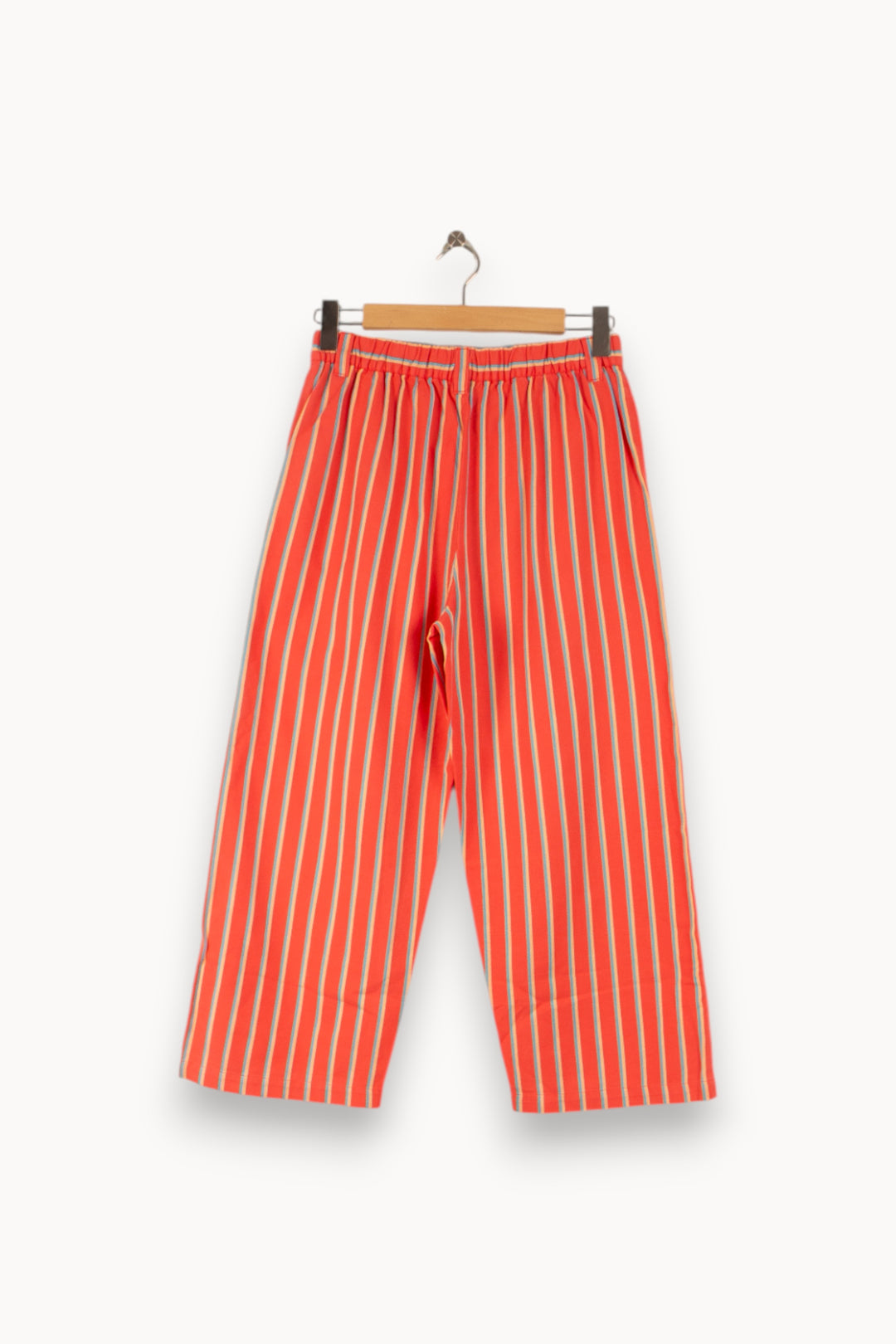 Pantalon Large Rouge et Blanc - Taille M/38 de la marque Agnès b. | VP2 - Vendu par Paradigme - Image 4