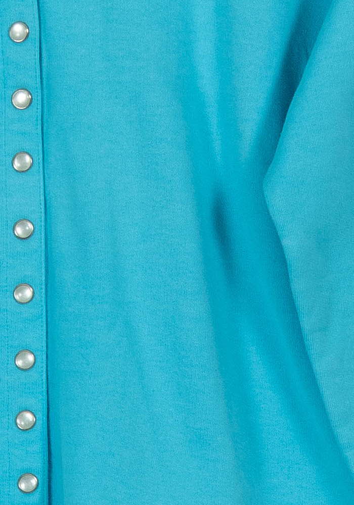 Cardigan Bleu - Taille L/40 de la marque Agnès b. | VP6 - Vendu par Paradigme - Image 3