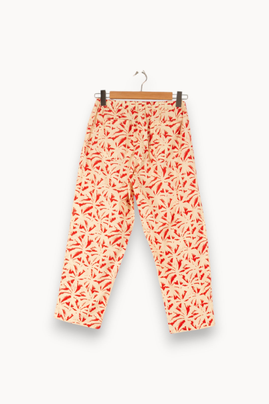 Pantalon Beige et Rouge - Taille S/36 de la marque Chloé Stora | VP7 - Vendu par Paradigme - Image 4