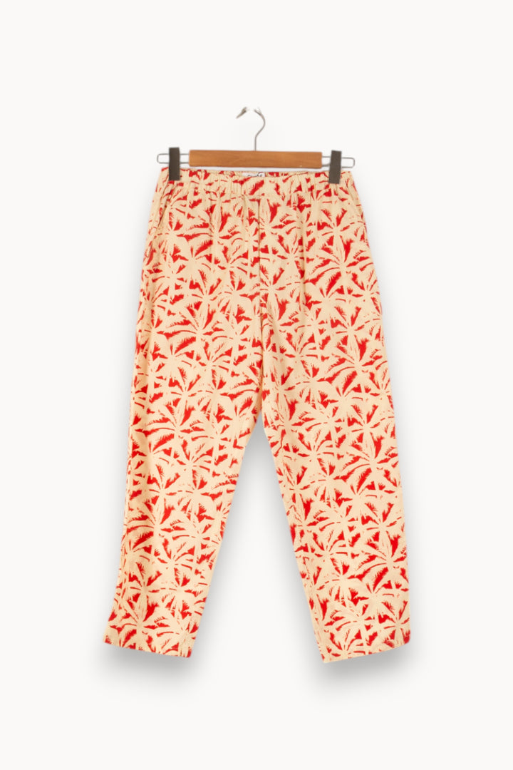 Pantalon Beige et Rouge - Taille S/36 de la marque Chloé Stora | VP7 - Vendu par Paradigme - Image 2