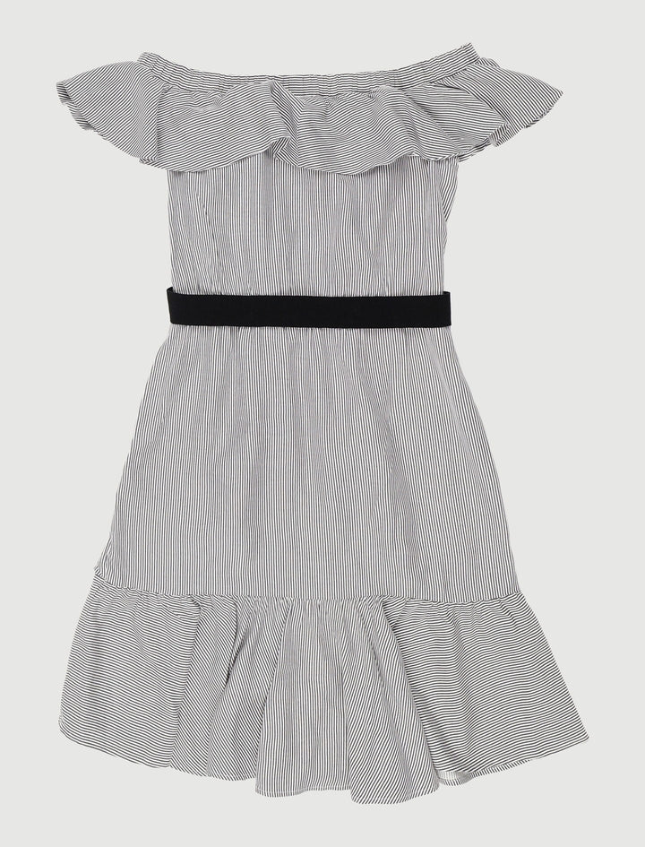 Robe Courte À Rayures - Taille S/36