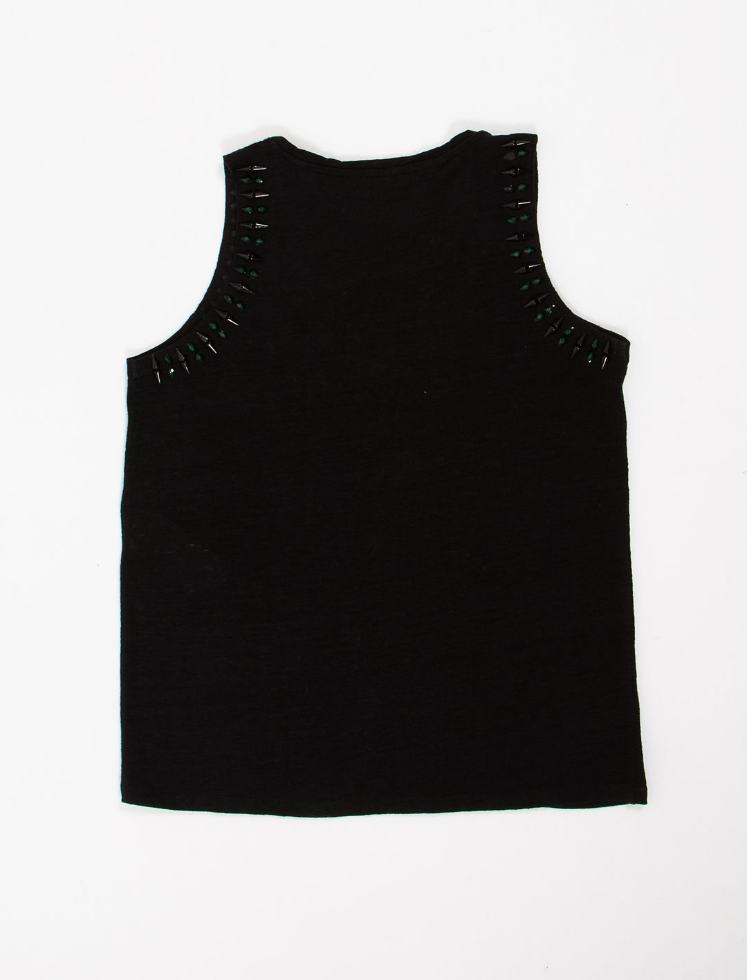 Débardeur En Lin Avec Bijoux Brodés - Taille S/36