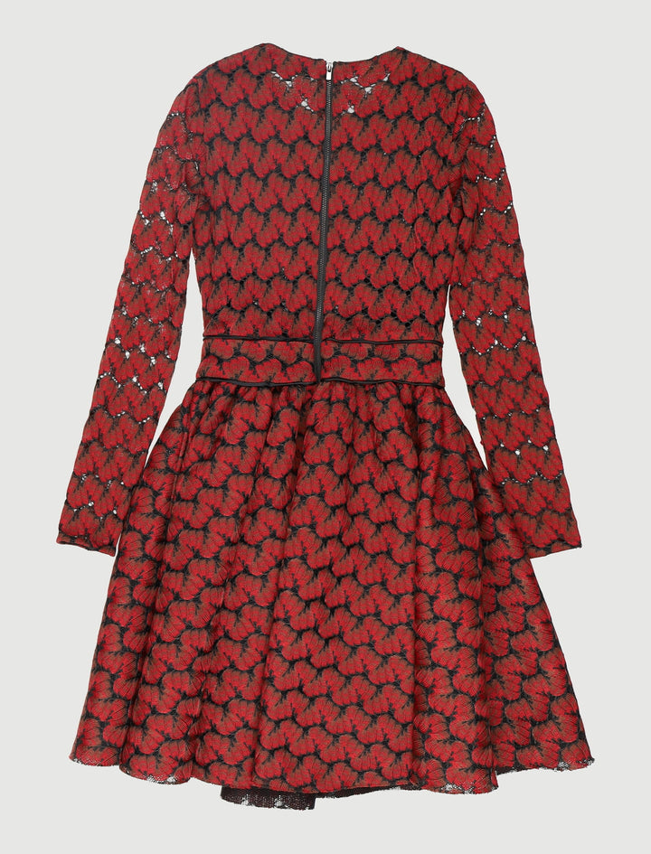 Robe En Dentelle Contrecollée - Taille S/36
