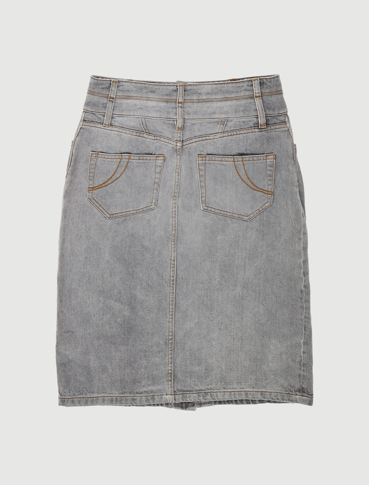 Jupe Crayon En Jean - Taille L/40