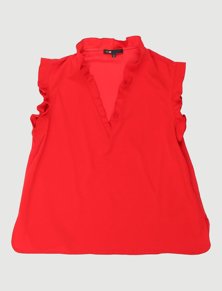 Top Sans Manches Avec Volants - Taille L/40