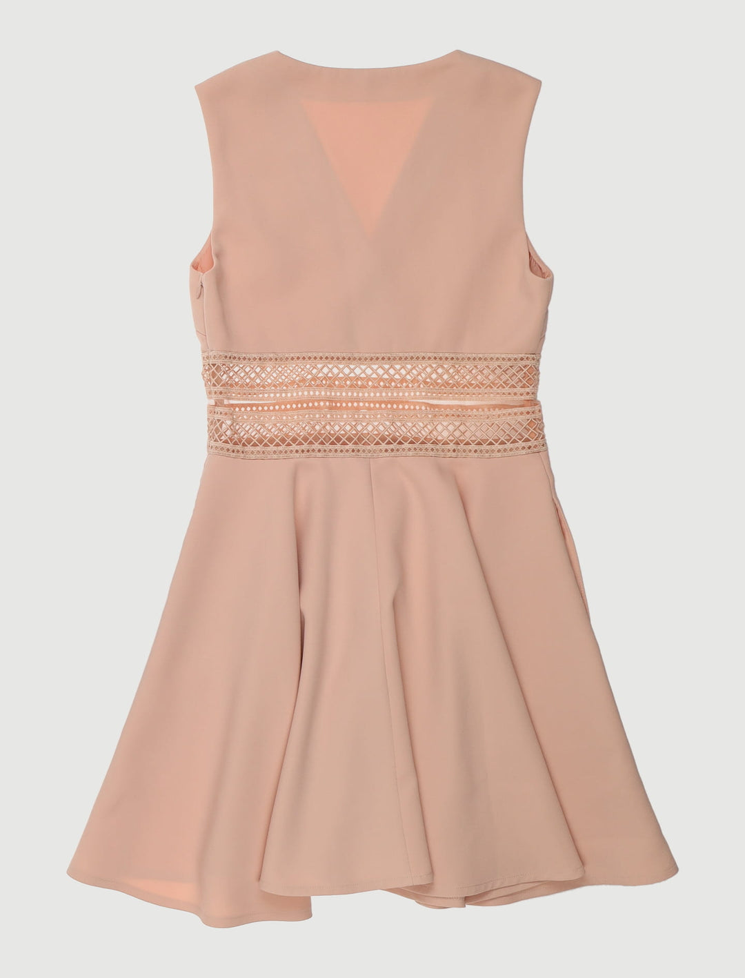 Robe Avec Incrustation De Broderies - Taille M/38