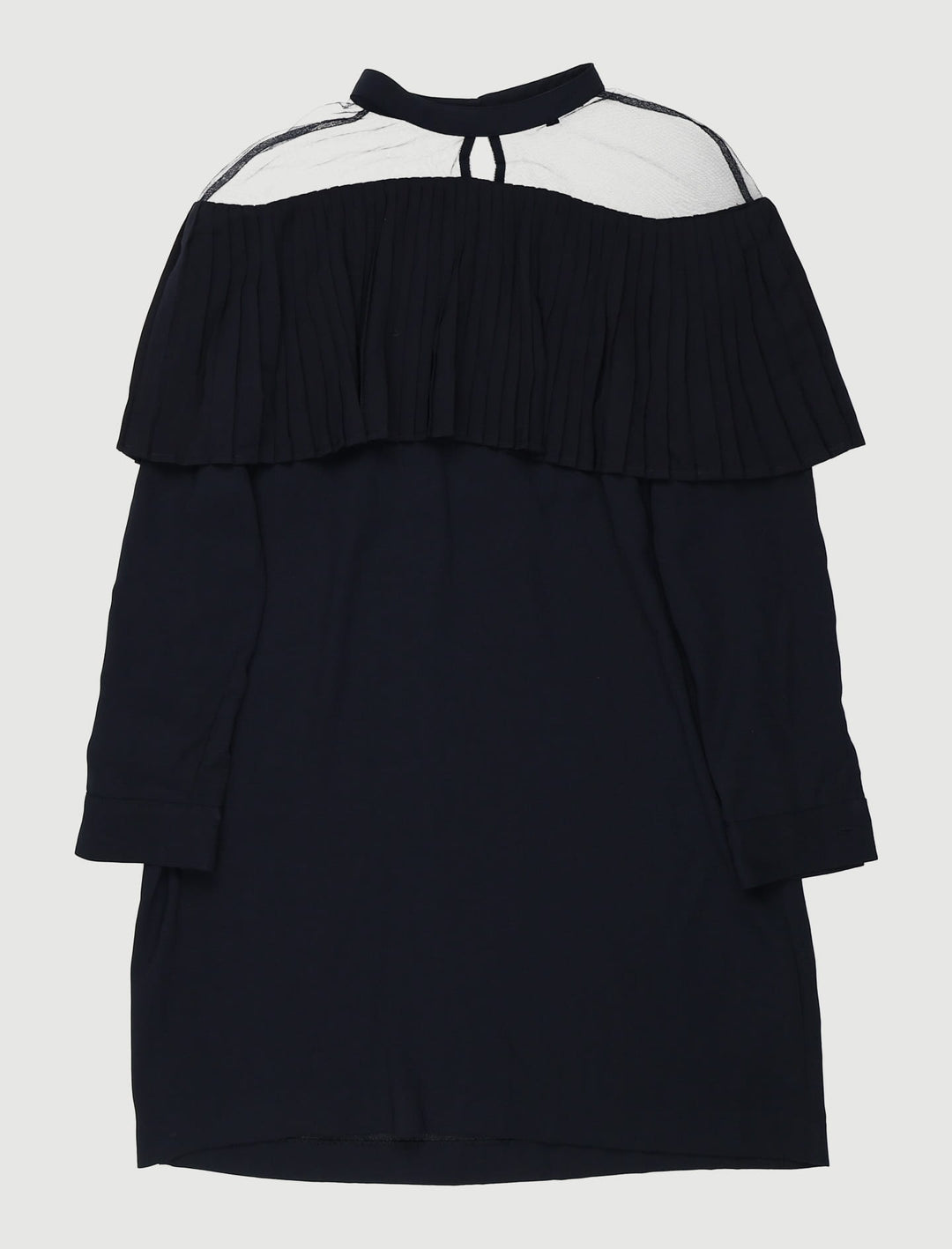 Robe Avec Volant Plissé En Crêpeâ - Taille L/40