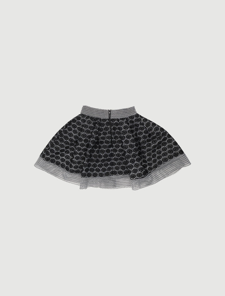 Jupe Patineuse En Dentelle - Taille M/38