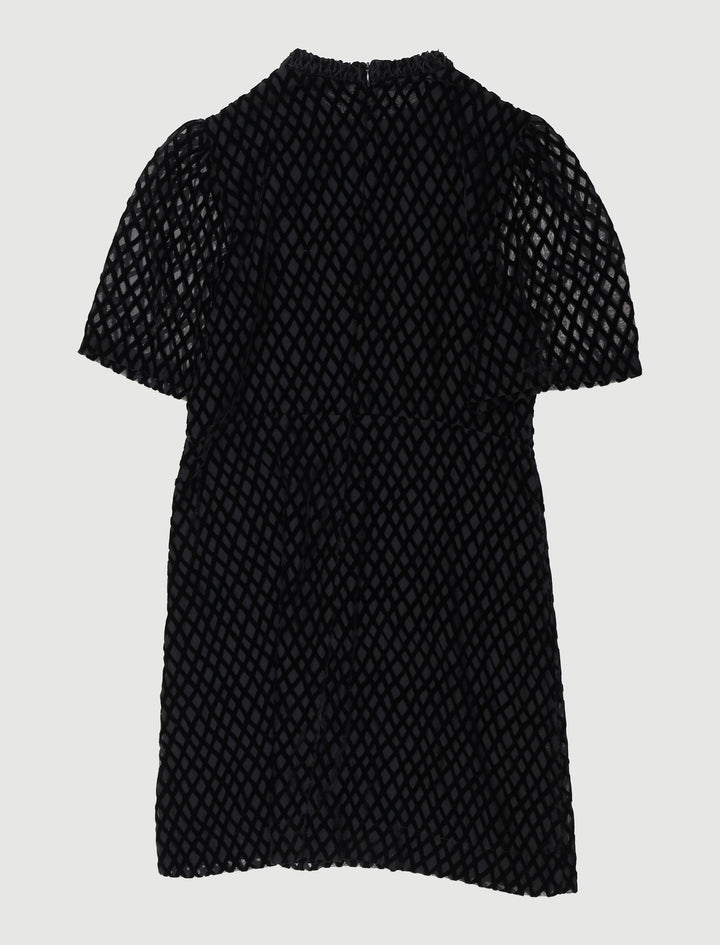 Robe Courte Avec Plastron - Taille L/40