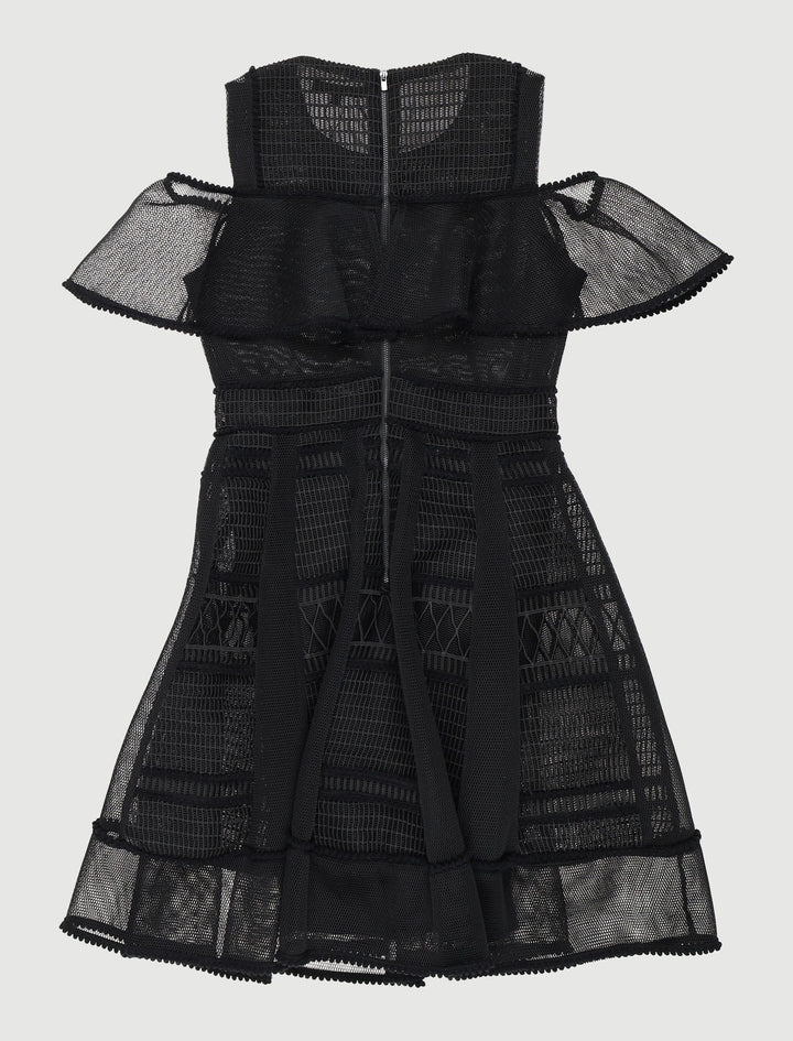 Robe Sans Manches En Maille Filet - Taille L/40