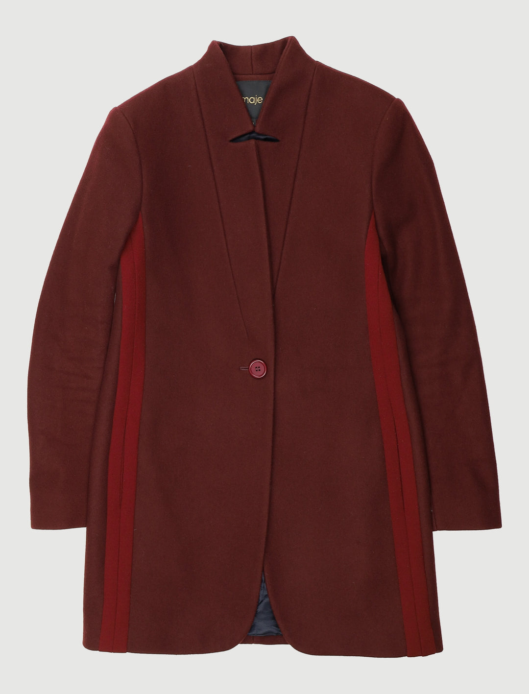 Manteau À Bandes Contrastantes - Taille S/36