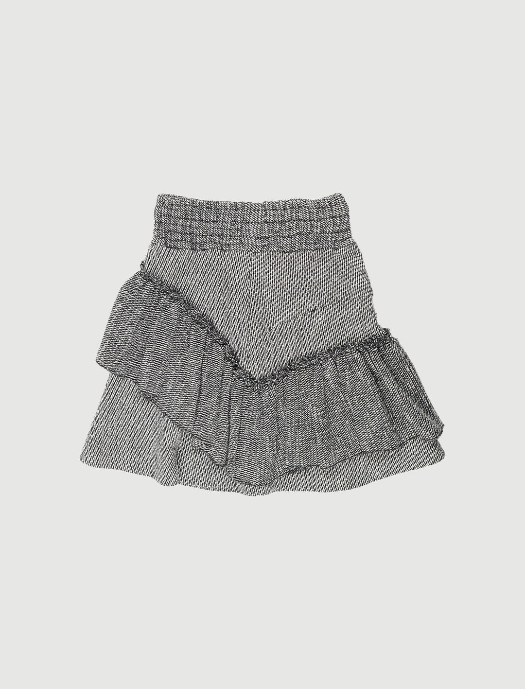 Jupe Jacquard Avec Volants - Taille L/40