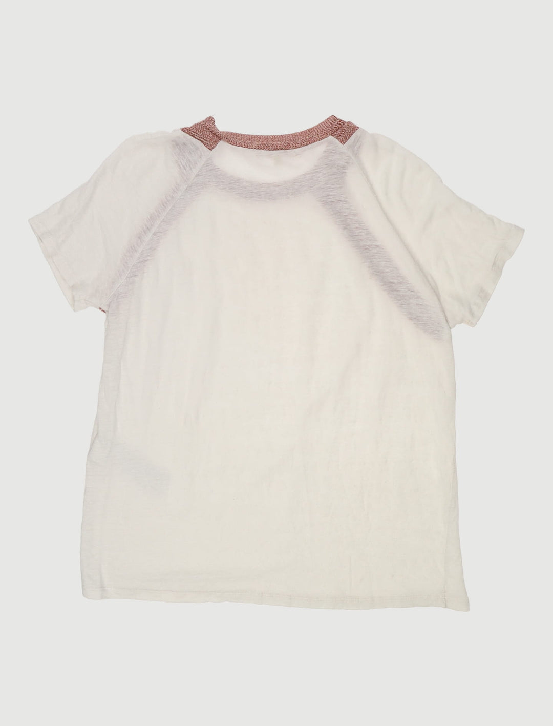Tee-Shirt En Lin Avec Détail Lurex - Taille L/40