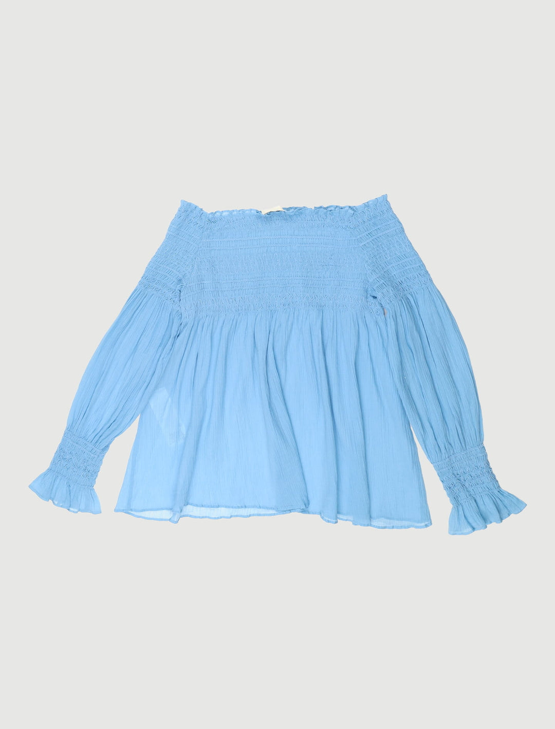Top Plissé Aux Épaules Dénudées - Taille S/36