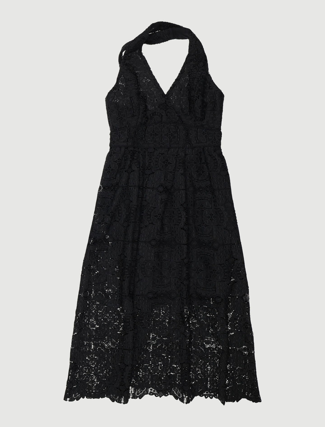 Robe Longue En Guipure De Dentelle - Taille M/38