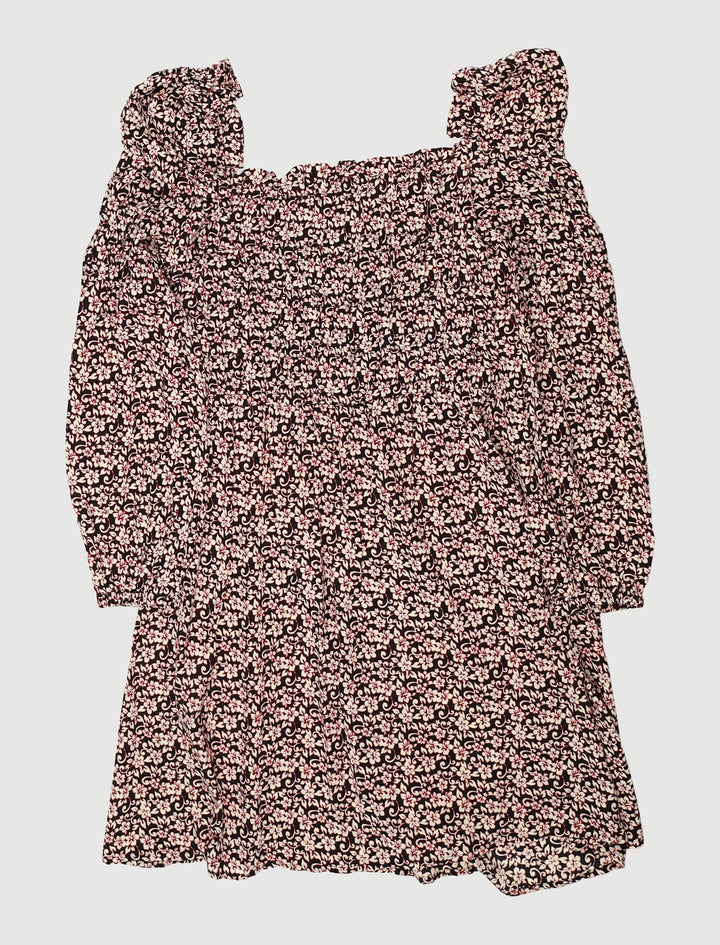 Robe Courte Avec Imprimé Floral - Taille L/40