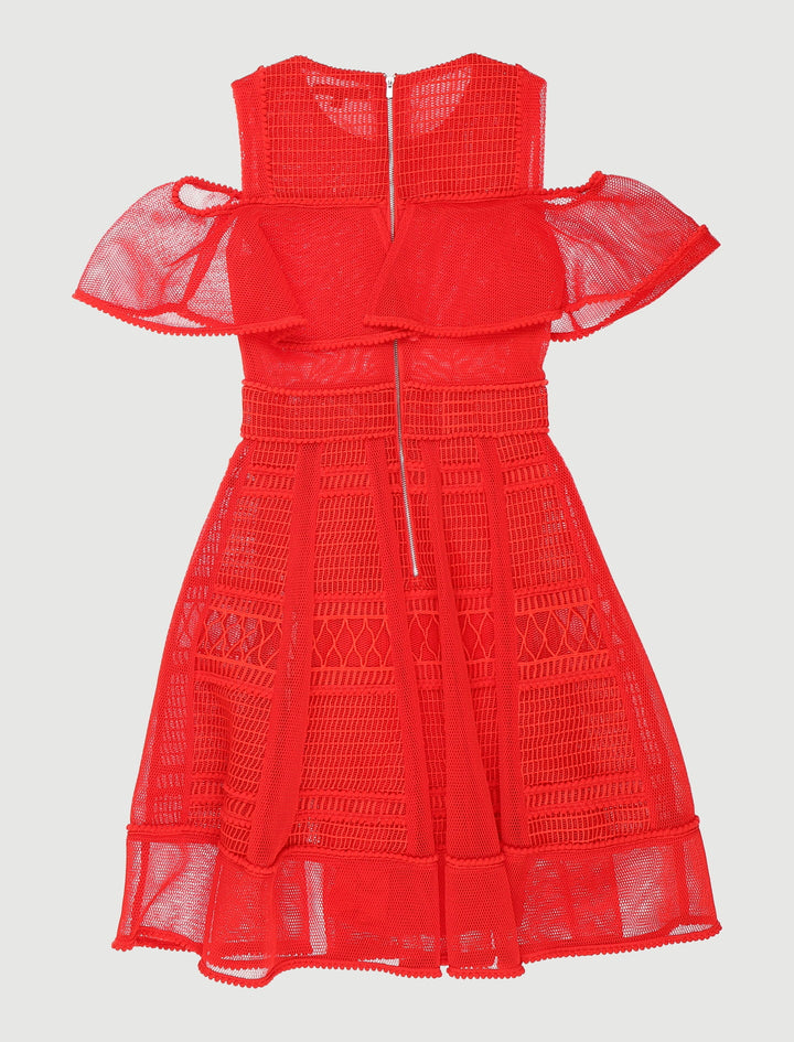 Robe Sans Manches En Maille Filet - Taille S/36