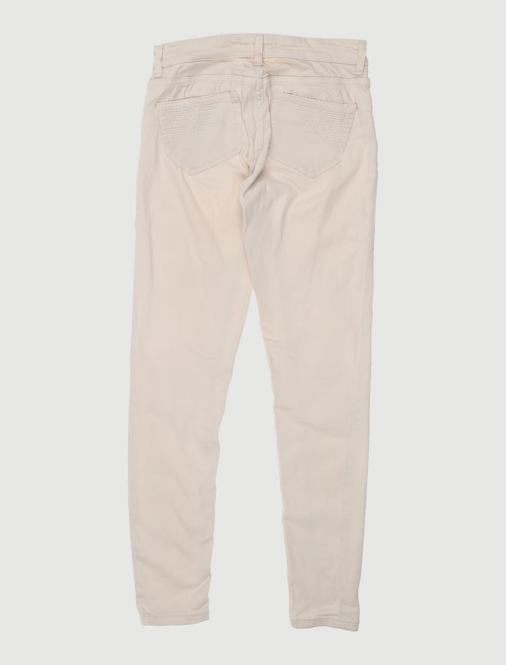 Jean Skinny Avec Broderies - Taille S/36
