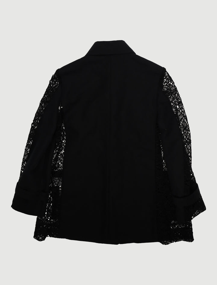 Manteau Avec Découpes En Dentelle - Taille M/38
