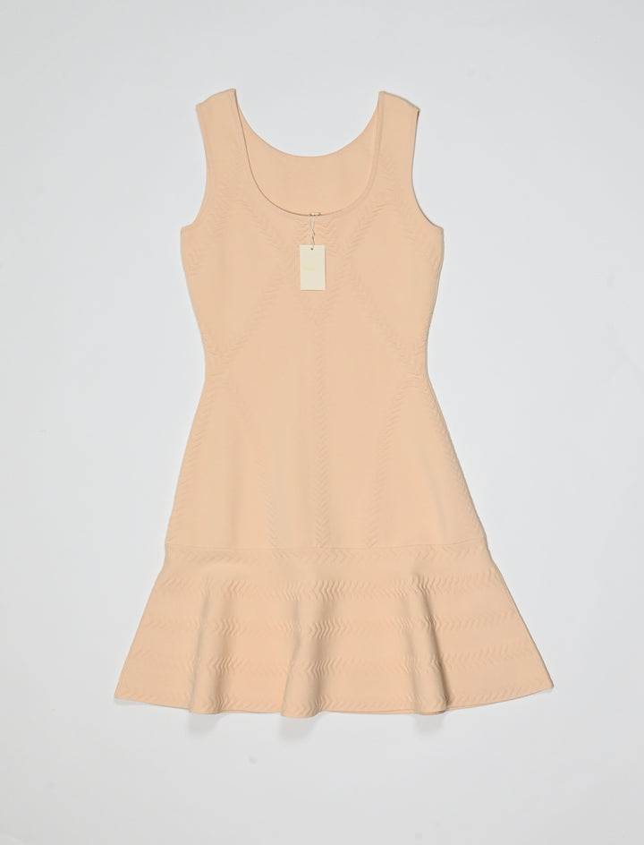Robe Maille Fine En Jacquard - Taille S/36