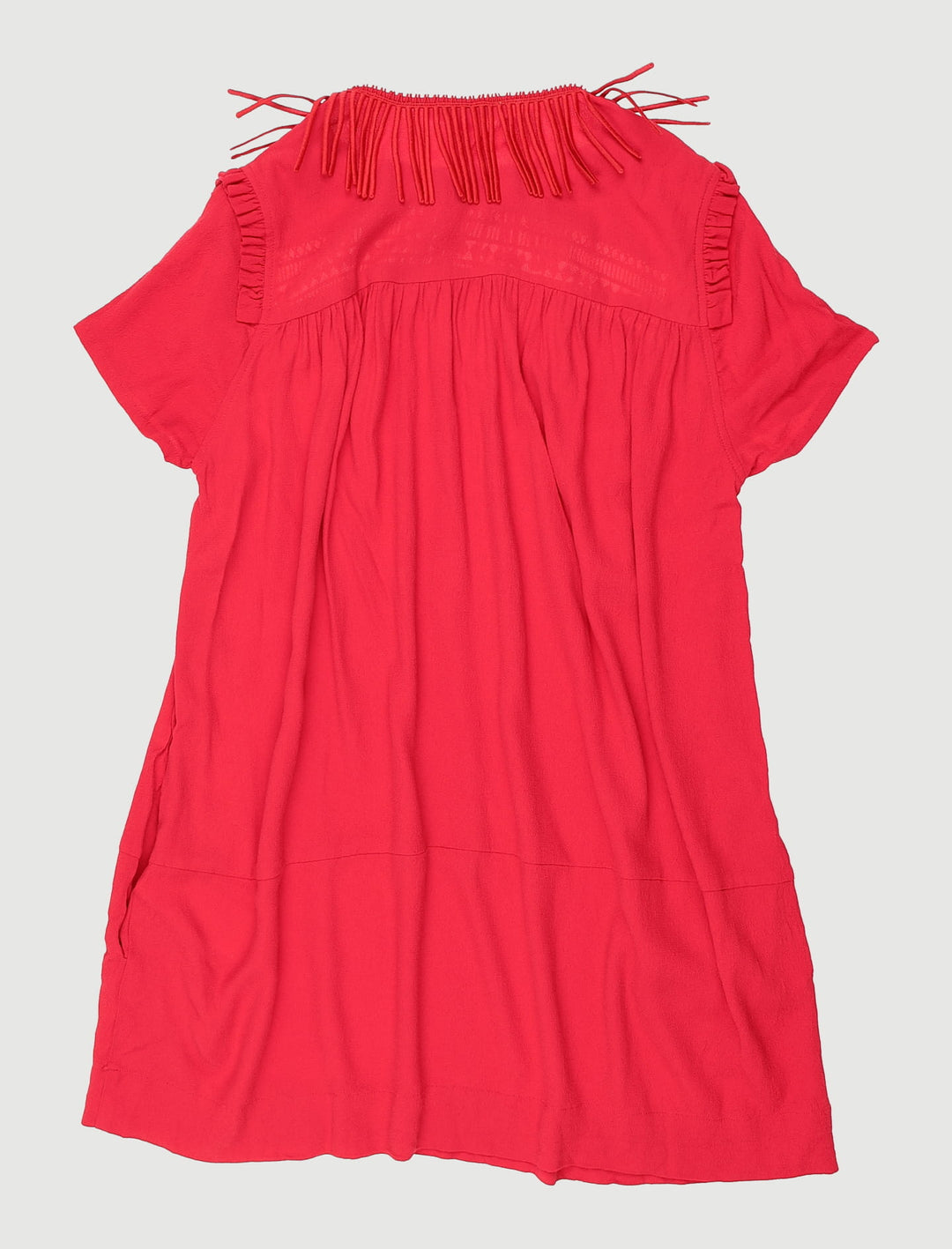 Robe Fluide Avec Broderies - Taille M/38