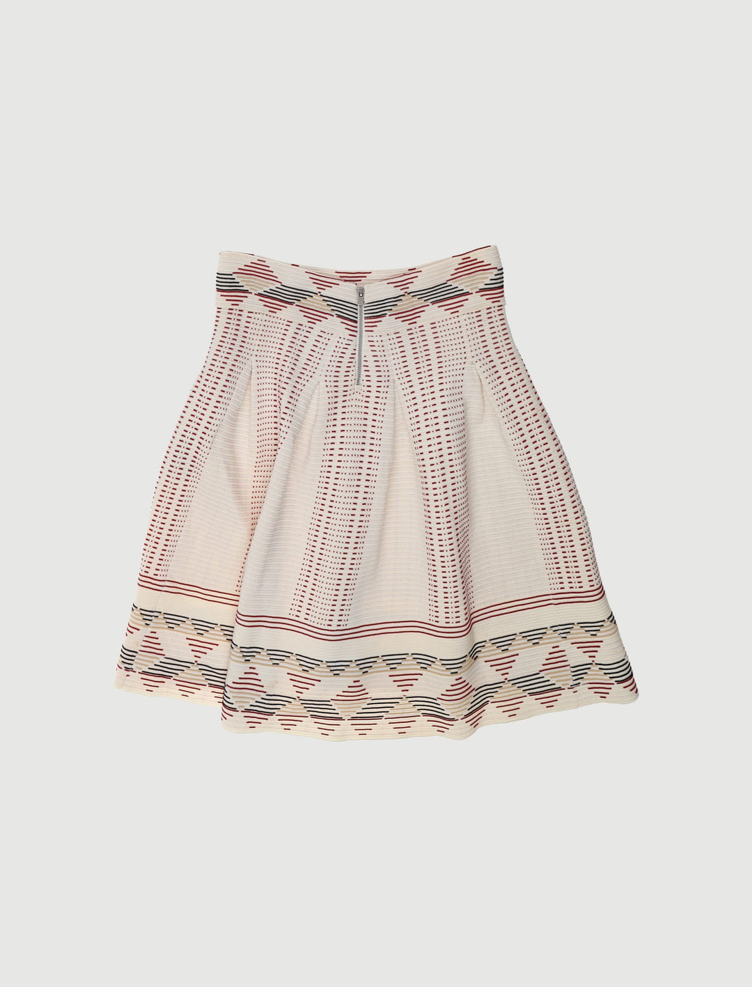 Jupe Courte En Maille Striée - Taille S/36