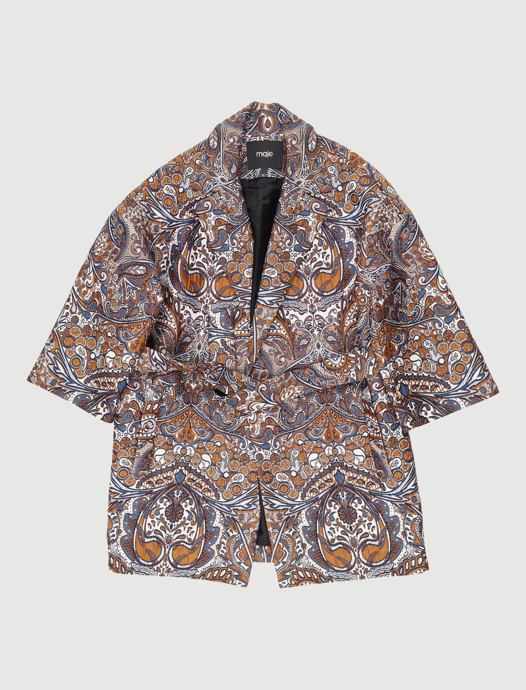 Veste Longue En Jacquard - Taille S/36