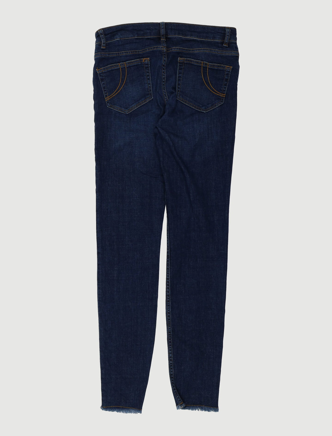 Jean Slim Brut À Franges - Taille L/40