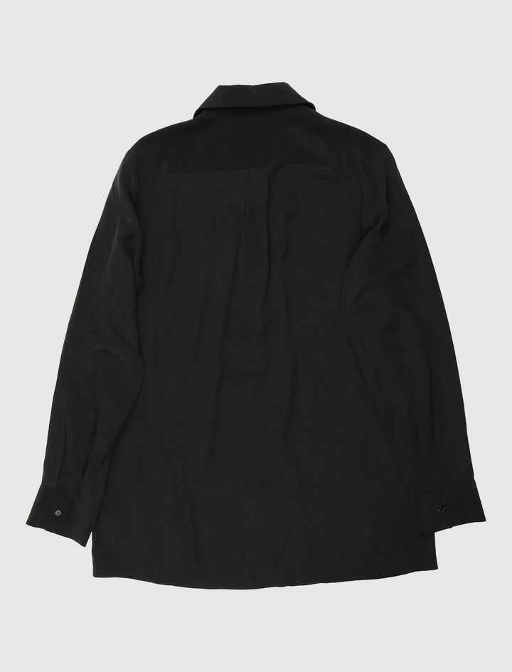 Chemise En Soie Avec Zip - Taille L/40