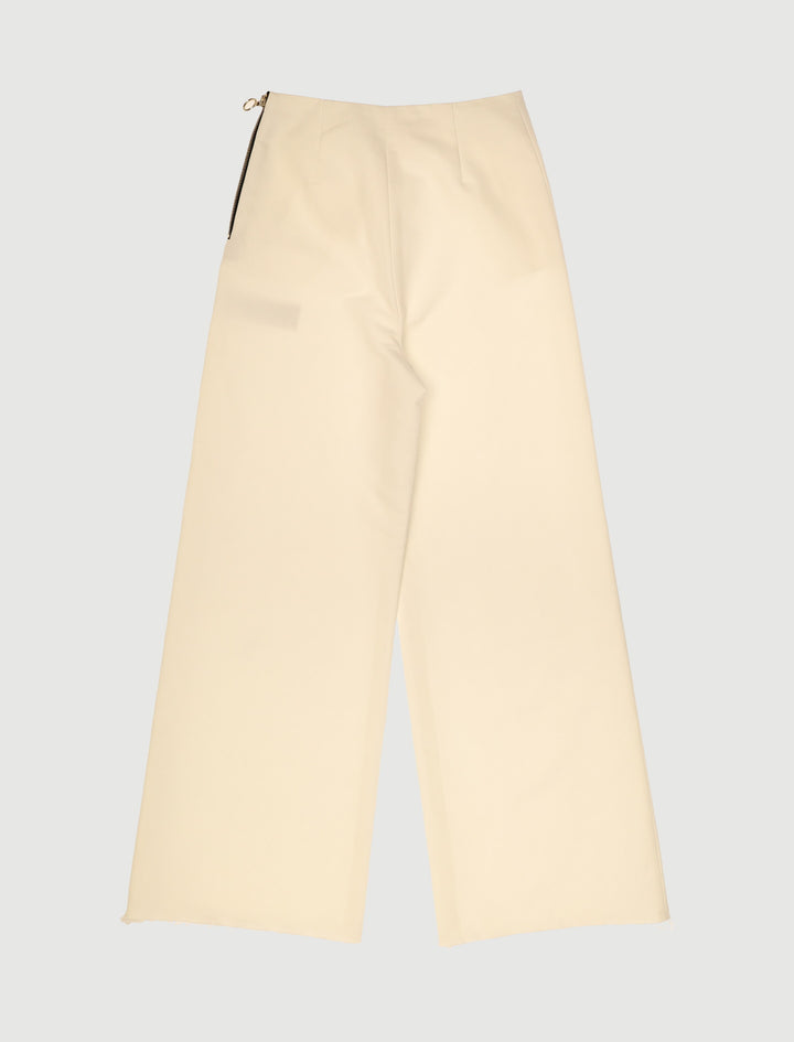 Pantalon Large Avec Détail Zippé - Taille XS/34