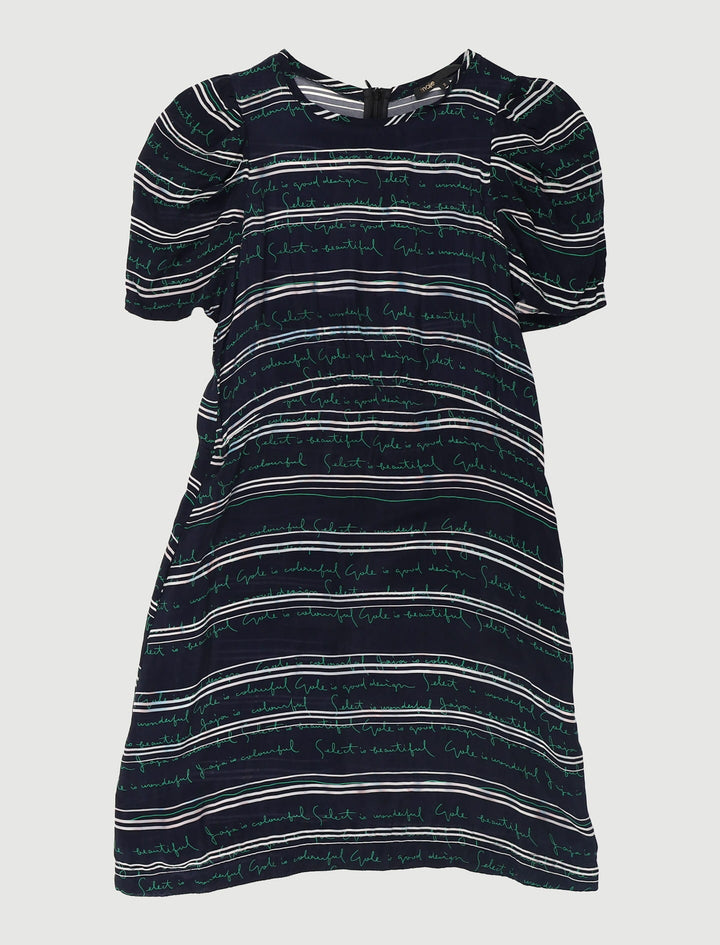 Robe Courte Avec Inscriptions - Taille M/38