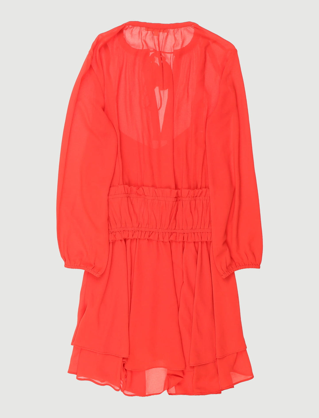 Robe Courte Avec Volants - Taille S/36