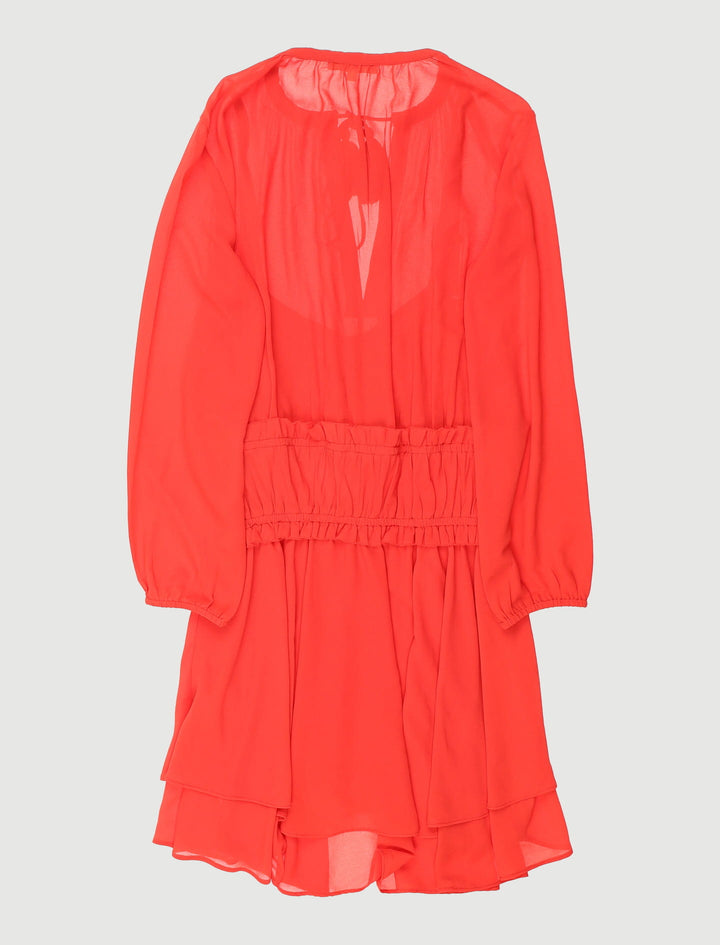 Robe Courte Avec Volants - Taille S/36