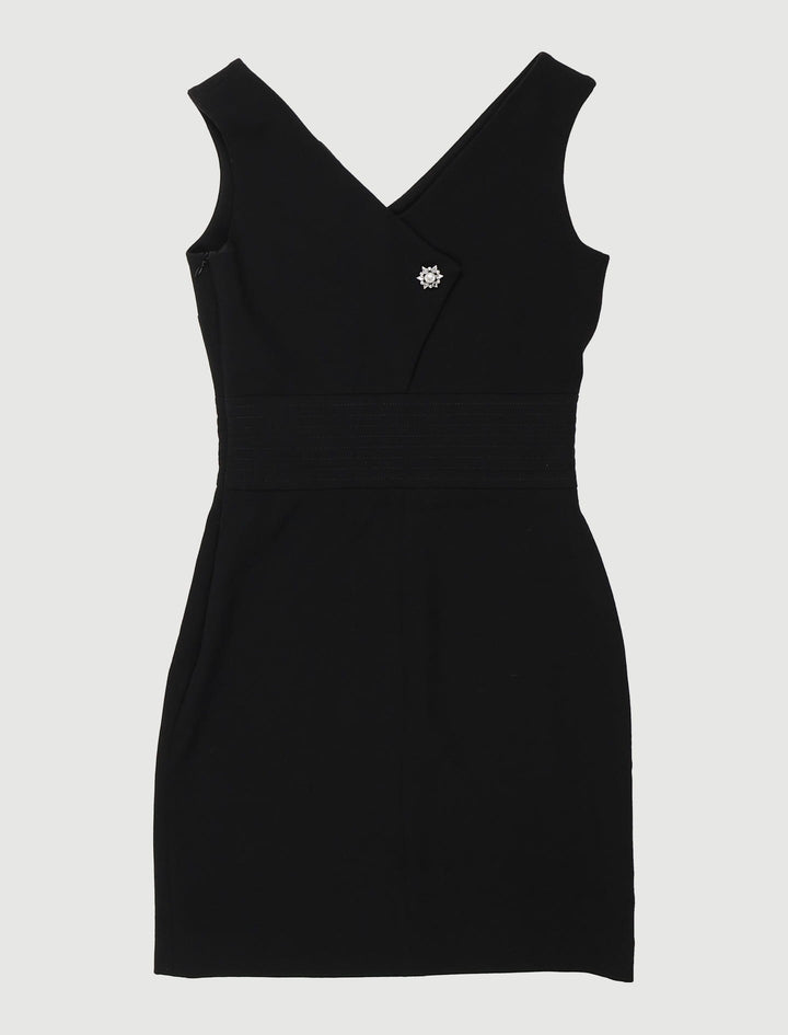 Robe Sans Manches En Crêpe - Taille S/36