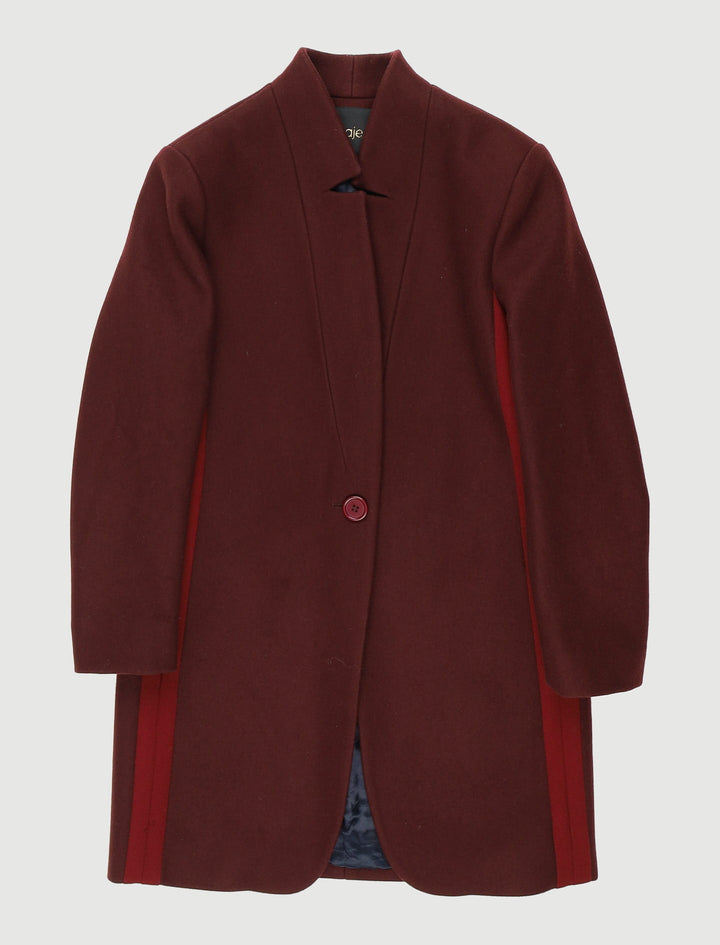 Manteau À Bandes Contrastantes - Taille S/36