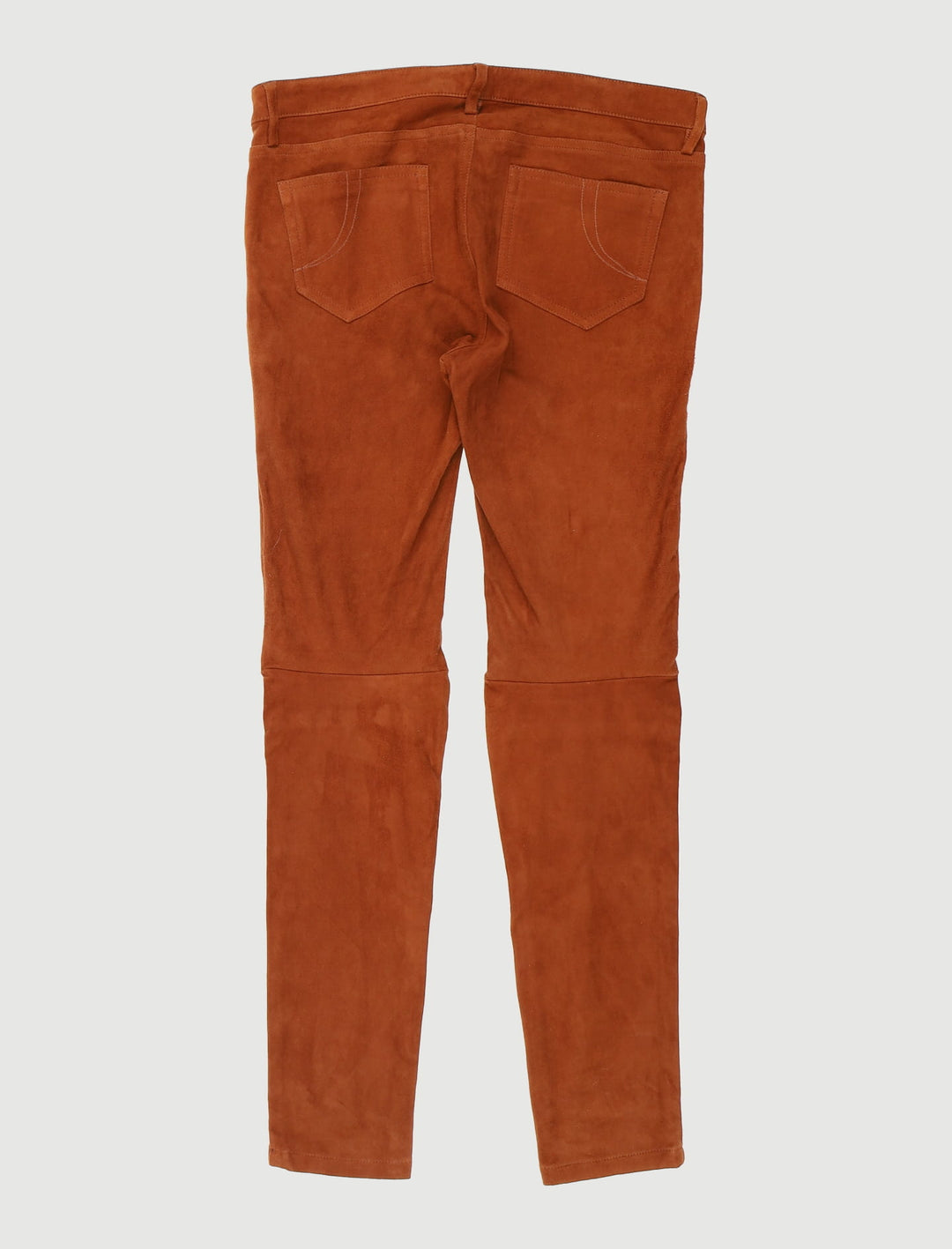 Pantalon En Chèvre Velours - Taille L/40